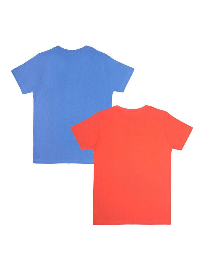 boys pack of 2 printed short sleeve t-shirt - 22272325 -  Standard Image - 1