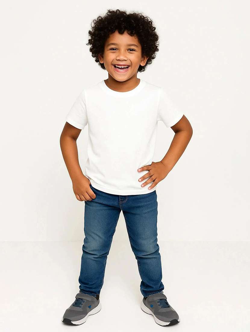boys solid short sleeve t-shirt - 22272339 -  Standard Image - 1