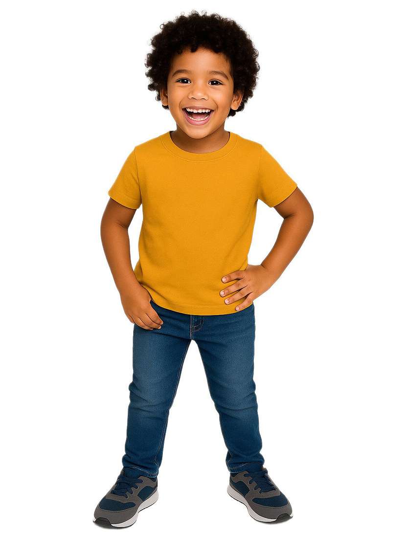 boys pack of 2 solid short sleeve t-shirt - 22272340 -  Standard Image - 4