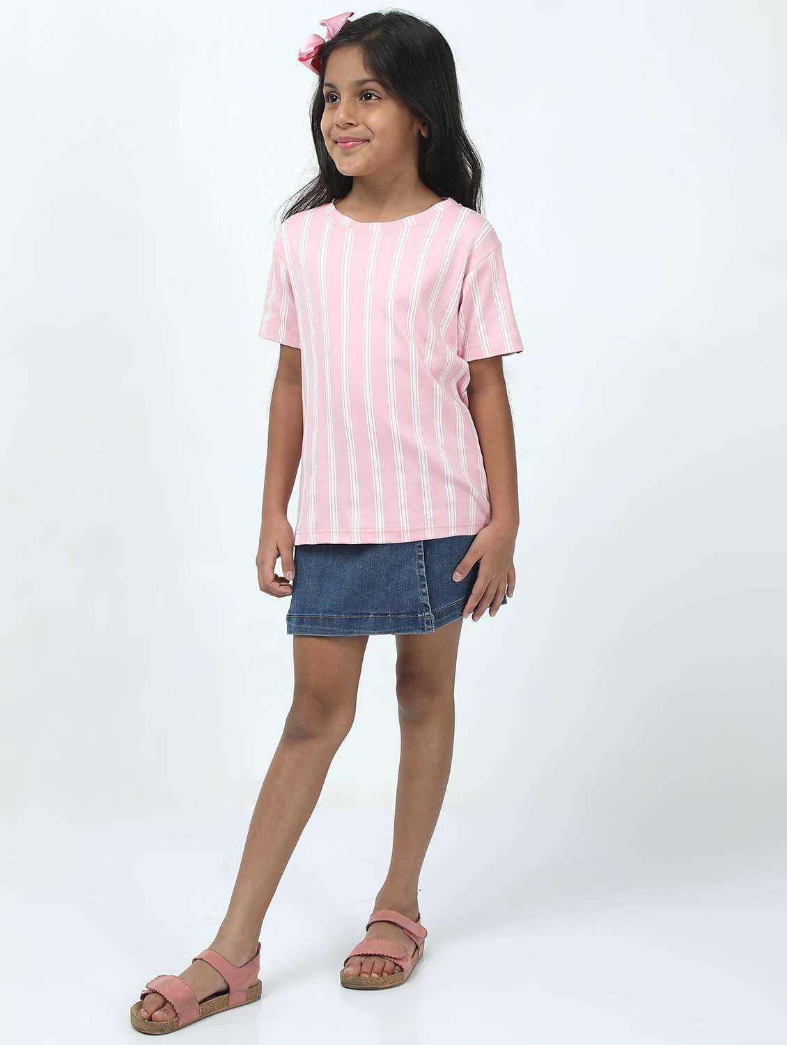 girls printed short sleeve tee - 22272343 -  Standard Image - 1