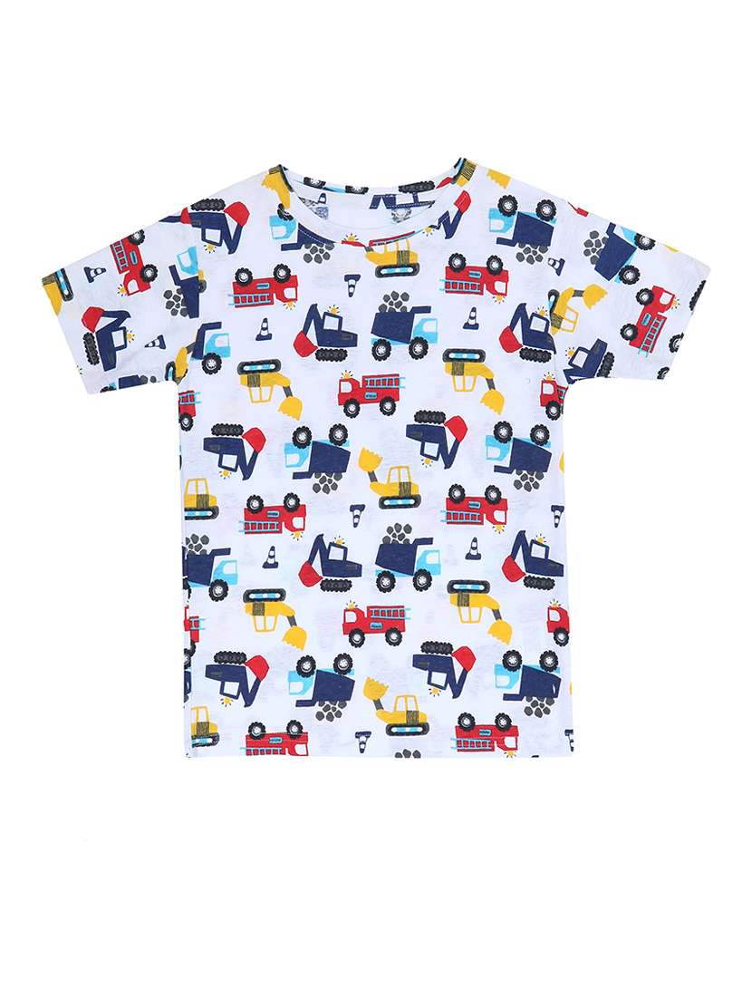 boys printed short sleeve t-shirt - 22272344 -  Standard Image - 1