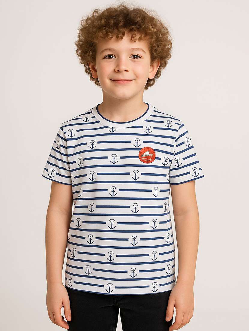 boys printed short sleeve t-shirt - 22272371 -  Standard Image - 1