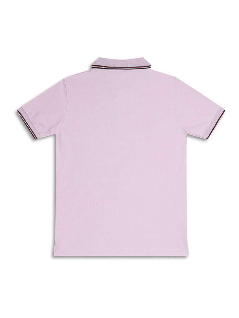 boys solid short sleeve polo t-shirt - 22272389 -  Standard Image - 1