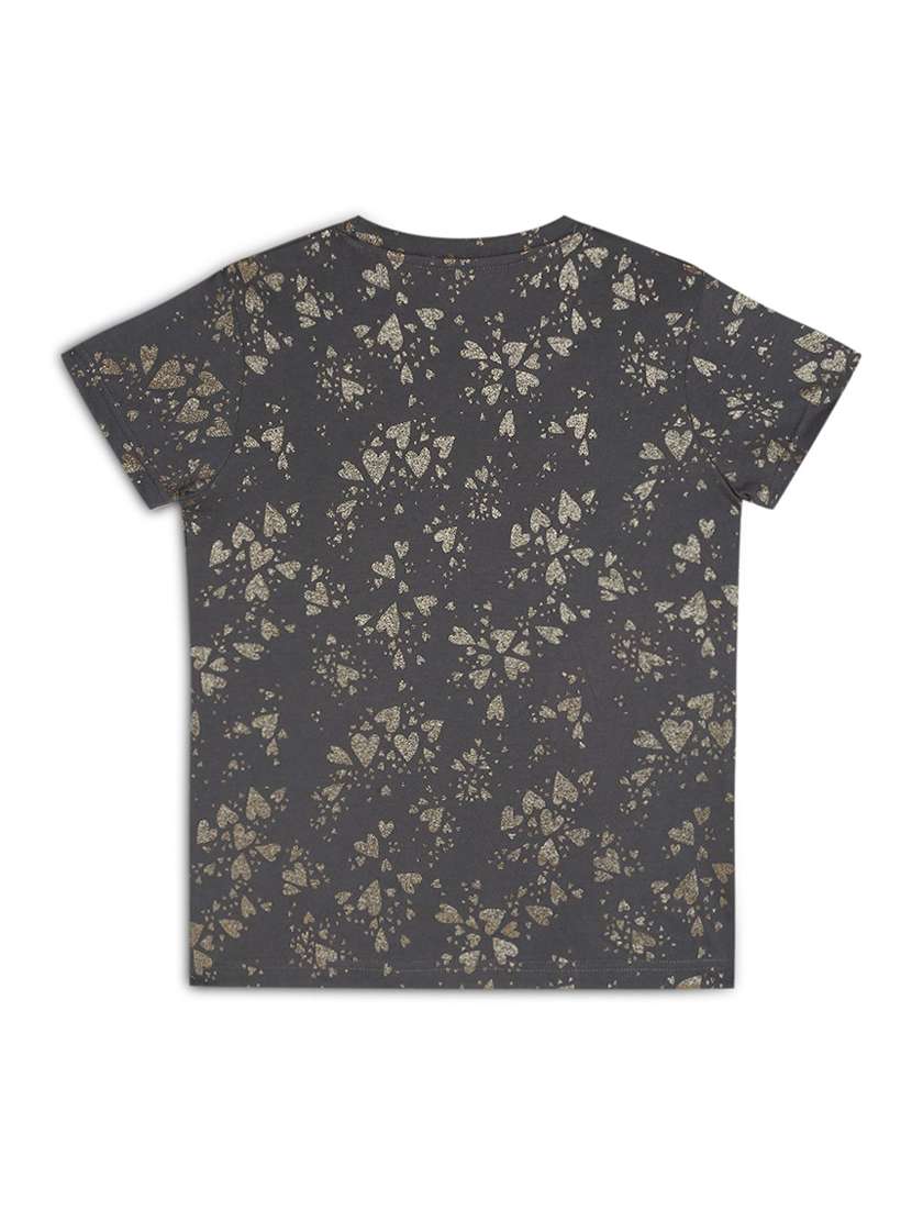 girls printed short sleeve tee - 22272406 -  Standard Image - 1