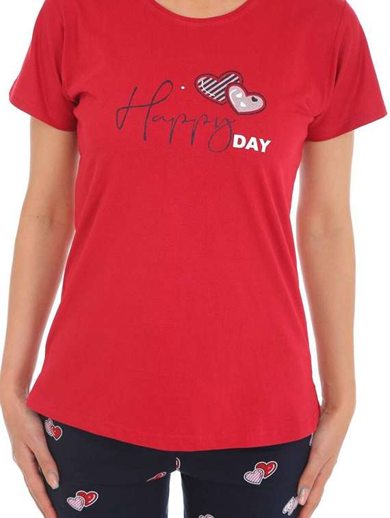 women printed nightwear pyjama set - 22272469 -  Standard Image - 4