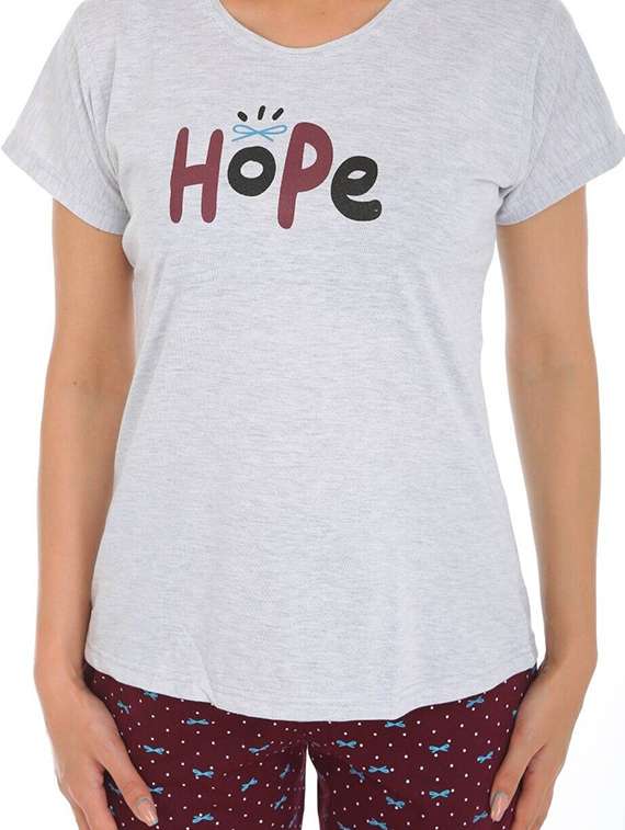 women printed nightwear pyjama set - 22272473 -  Standard Image - 4