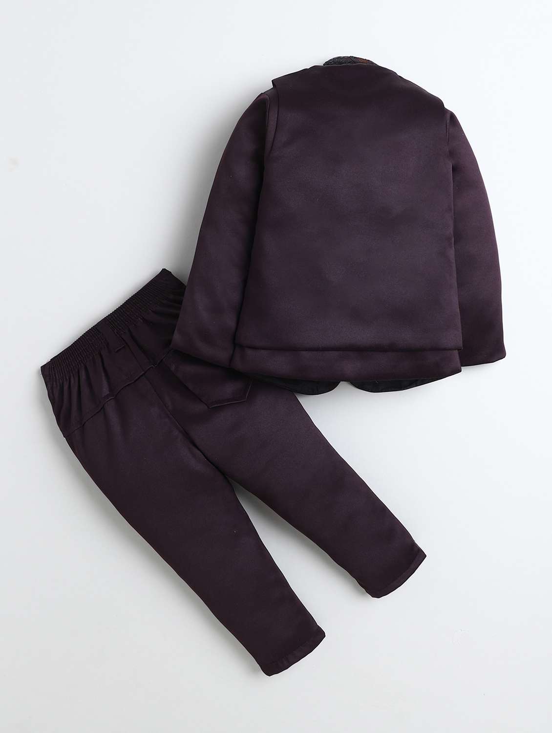 boys embroidered long sleeve sherwani set - 22272690 -  Standard Image - 1