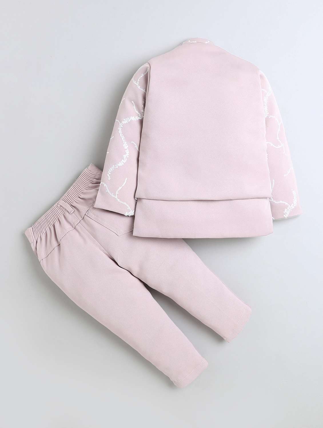 boys embroidered long sleeve sherwani set - 22272692 -  Standard Image - 1