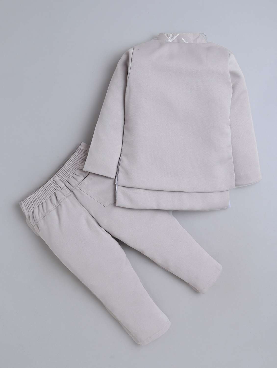 boys embroidered long sleeve sherwani set - 22272696 -  Standard Image - 1