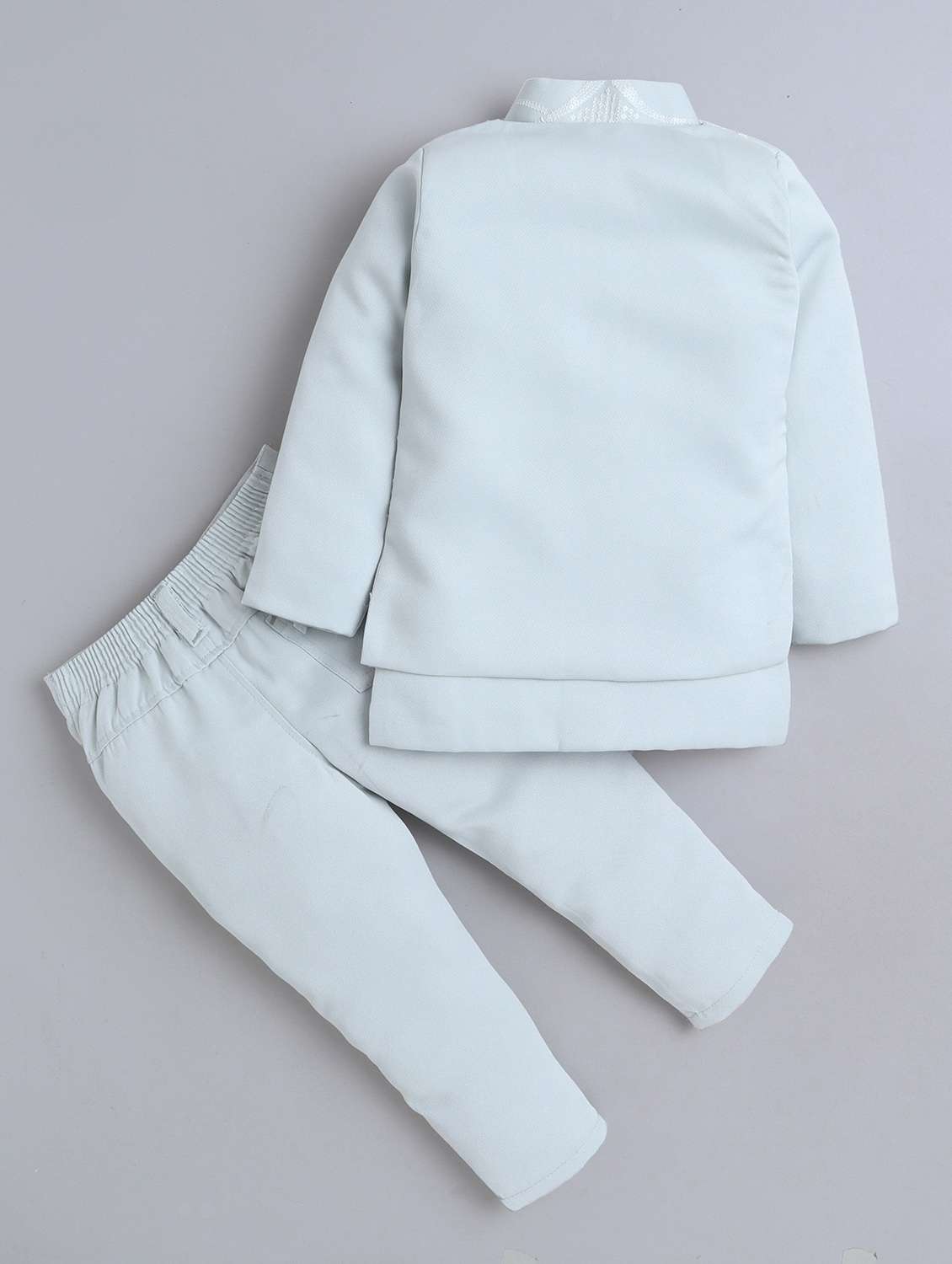 boys embroidered long sleeve sherwani set - 22272698 -  Standard Image - 1