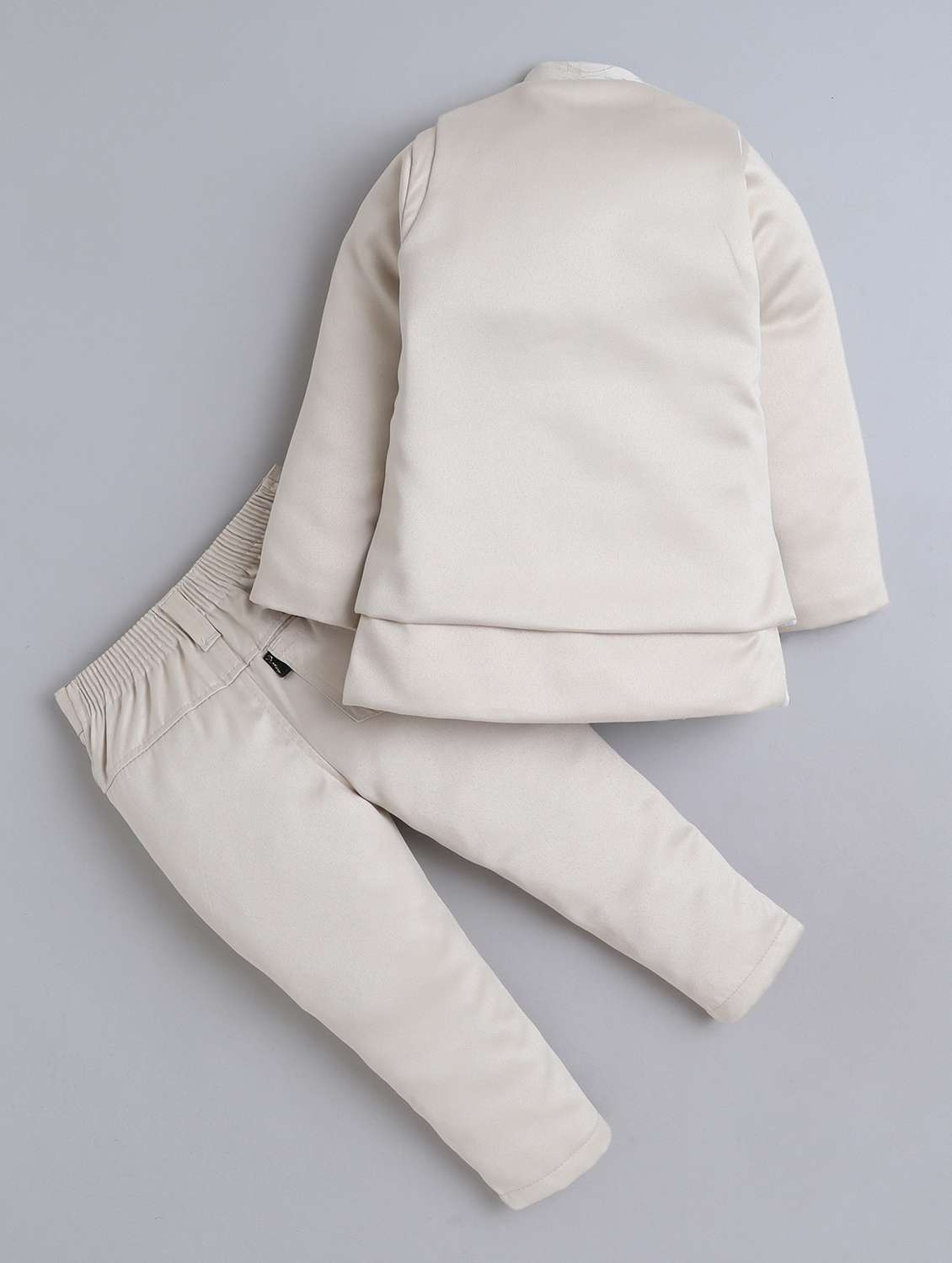 boys embroidered long sleeve sherwani set - 22272702 -  Standard Image - 1