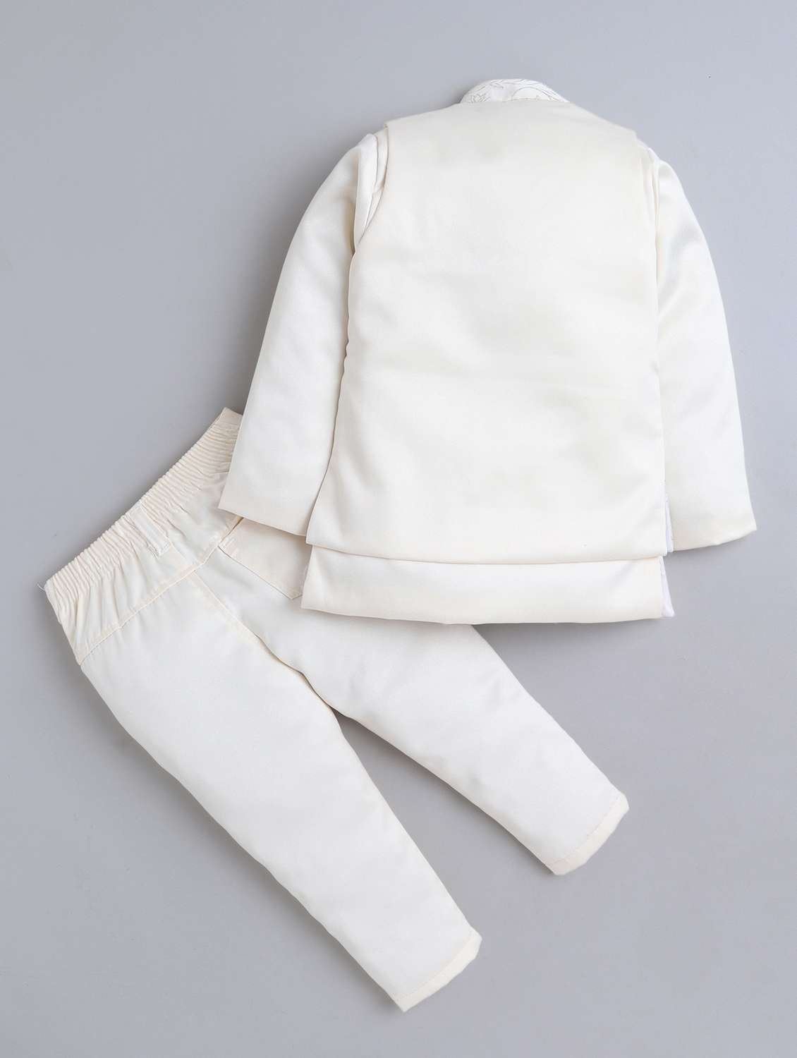 boys embroidered long sleeve sherwani set - 22272703 -  Standard Image - 1