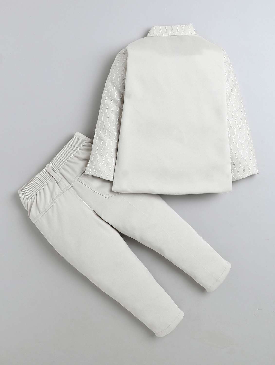 boys embroidered long sleeve sherwani set - 22272705 -  Standard Image - 1