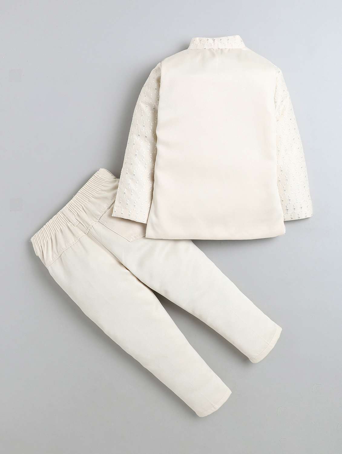 boys embroidered long sleeve sherwani set - 22272706 -  Standard Image - 1