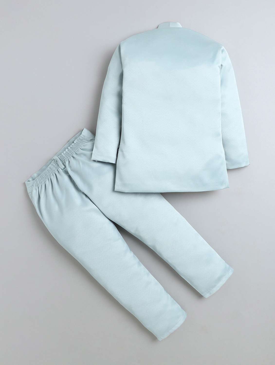 boys printed long sleeve sherwani set - 22272710 -  Standard Image - 1