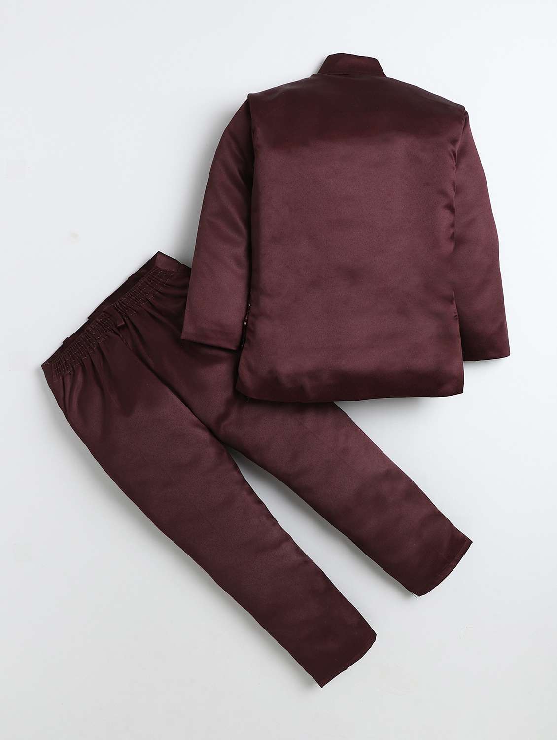 boys embroidered long sleeve sherwani set - 22272713 -  Standard Image - 1