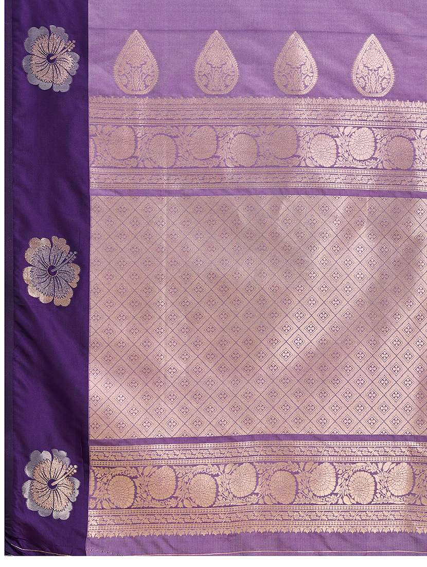 women self design banarasi saree with blouse - 22272757 -  Standard Image - 6