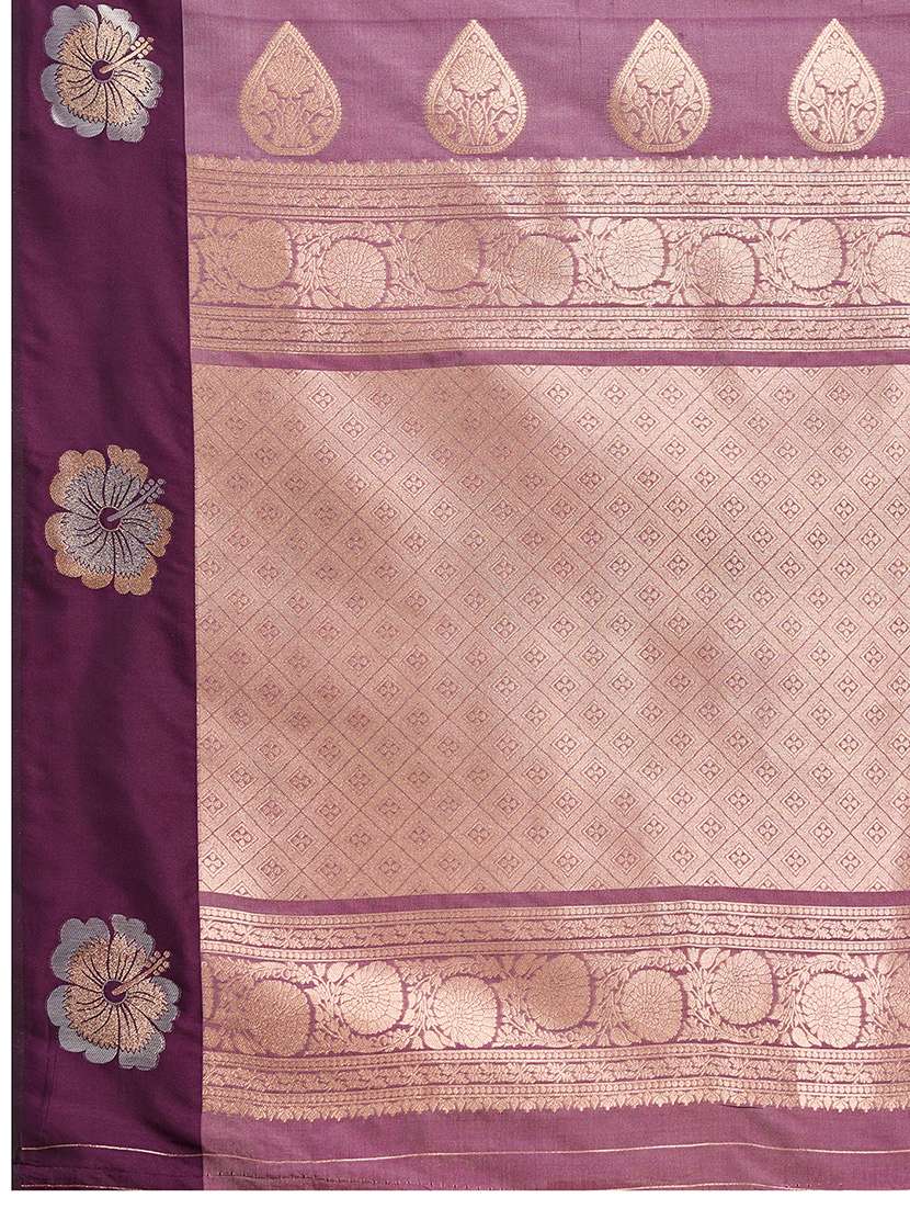 women self design banarasi saree with blouse - 22272759 -  Standard Image - 6