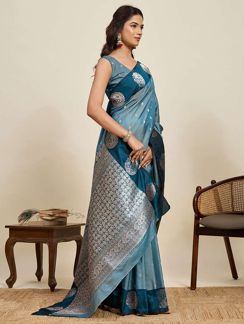 women self design banarasi saree with blouse - 22272763 -  Standard Image - 1
