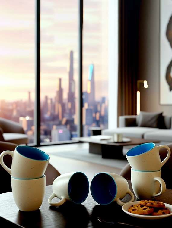 moody panda set of 6 cups  - 22272883 -  Standard Image - 1