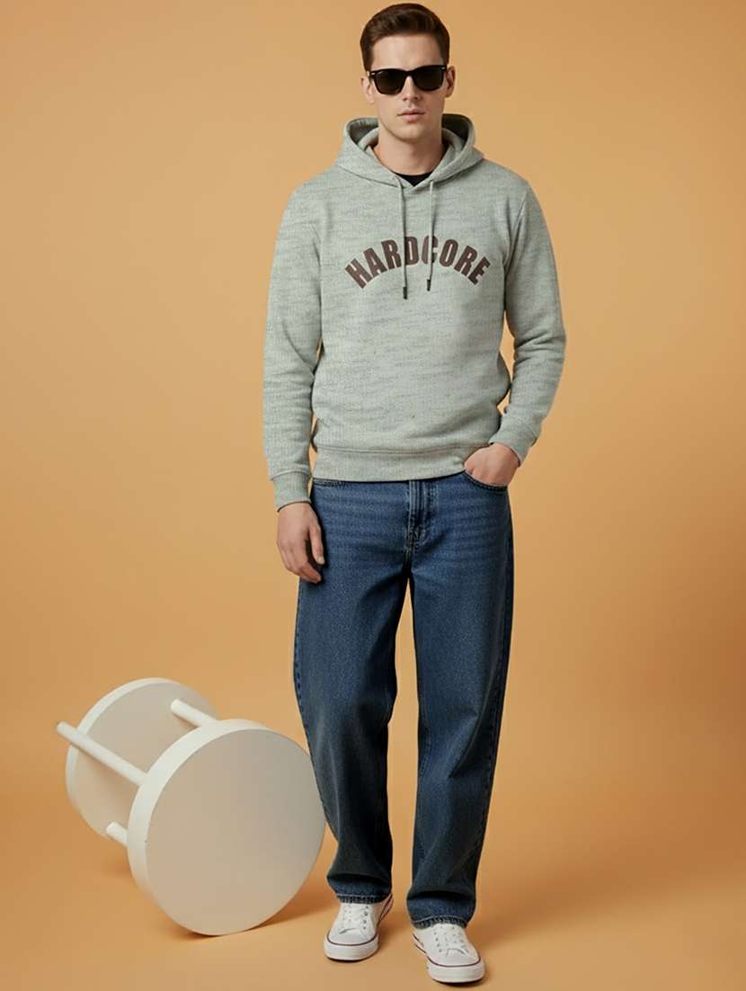 men printed long sleeve regular fit sweatshirt - 22272947 -  Standard Image - 4