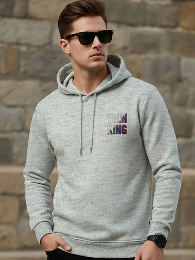 men typographic long sleeve regular fit sweatshirt - 22272958 -  Standard Image - 1