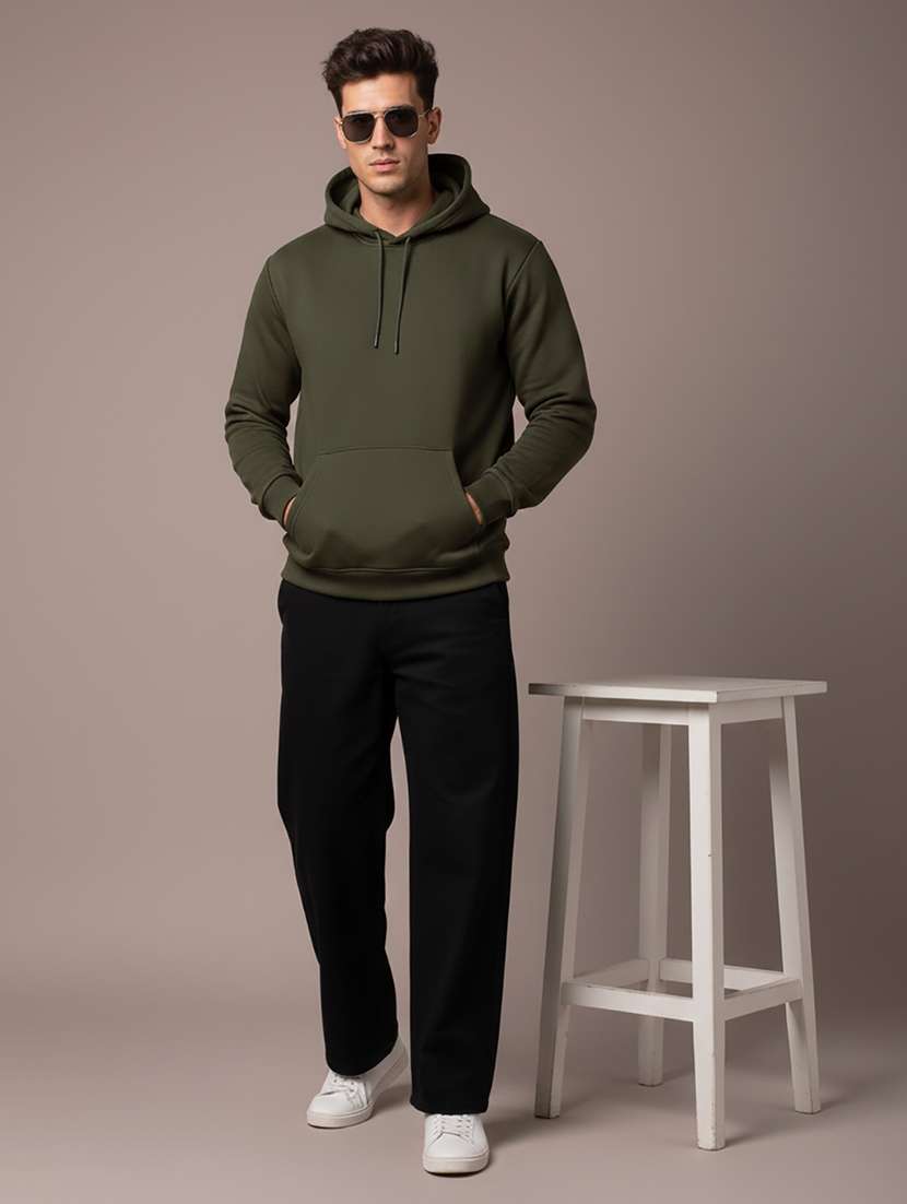 men solid long sleeve regular fit sweatshirt - 22272975 -  Standard Image - 4