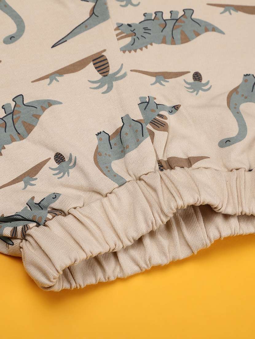 boys printed t-shirt & shorts co-ords set - 22273091 -  Standard Image - 4