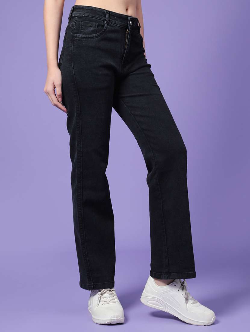 grey cotton blend jeans - 22273244 -  Standard Image - 1