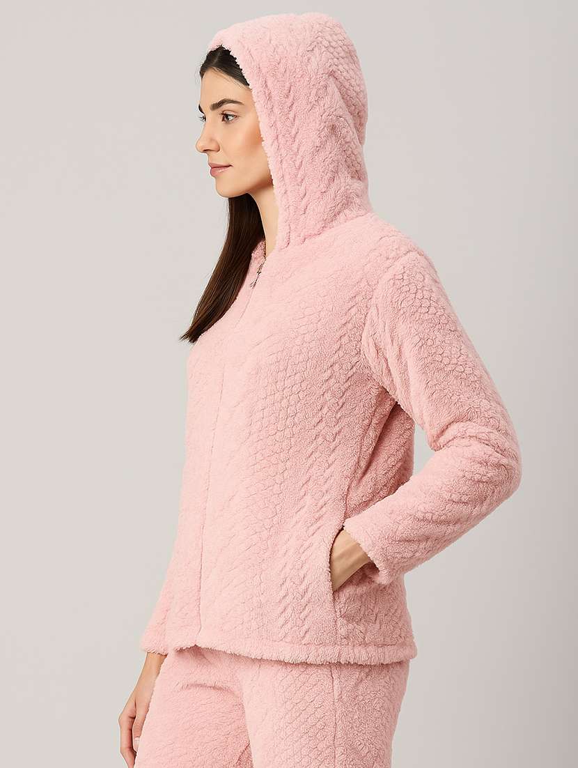 women solid nightwear pajama set - 22274229 -  Standard Image - 1