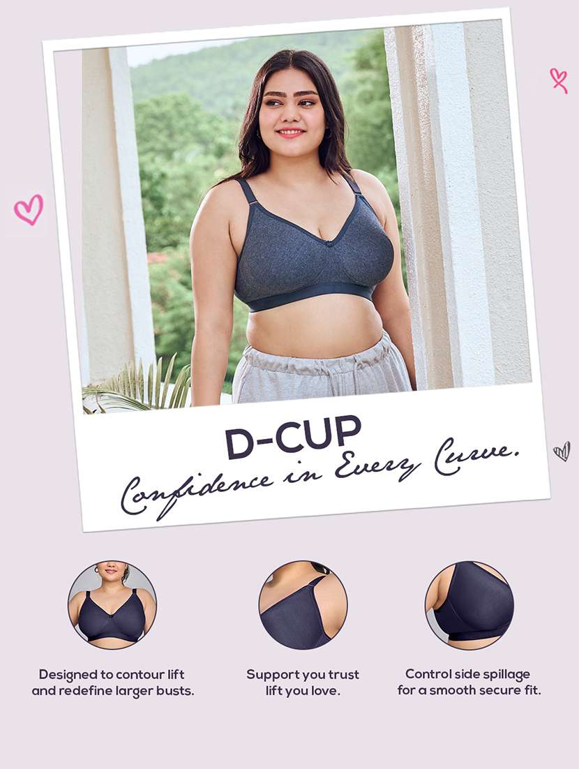 women plus size solid minimizer bra - 22274236 -  Standard Image - 4