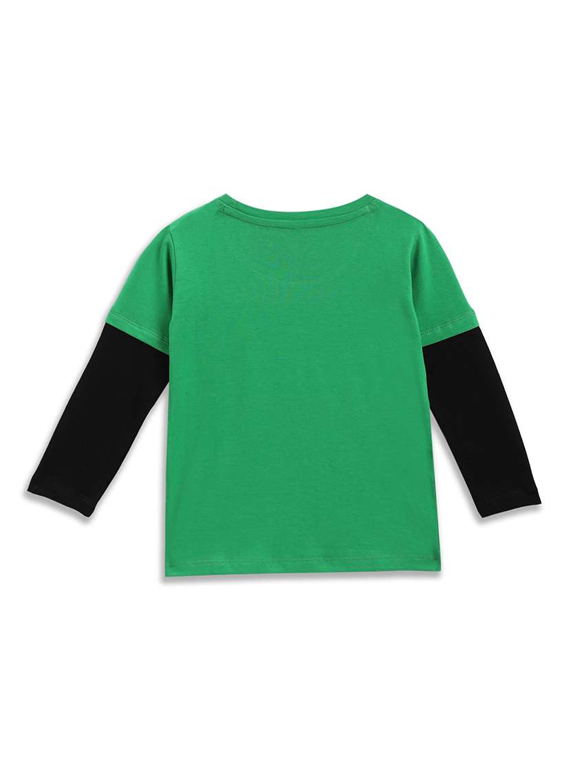 boys printed long sleeve t-shirt - 22274429 -  Standard Image - 1