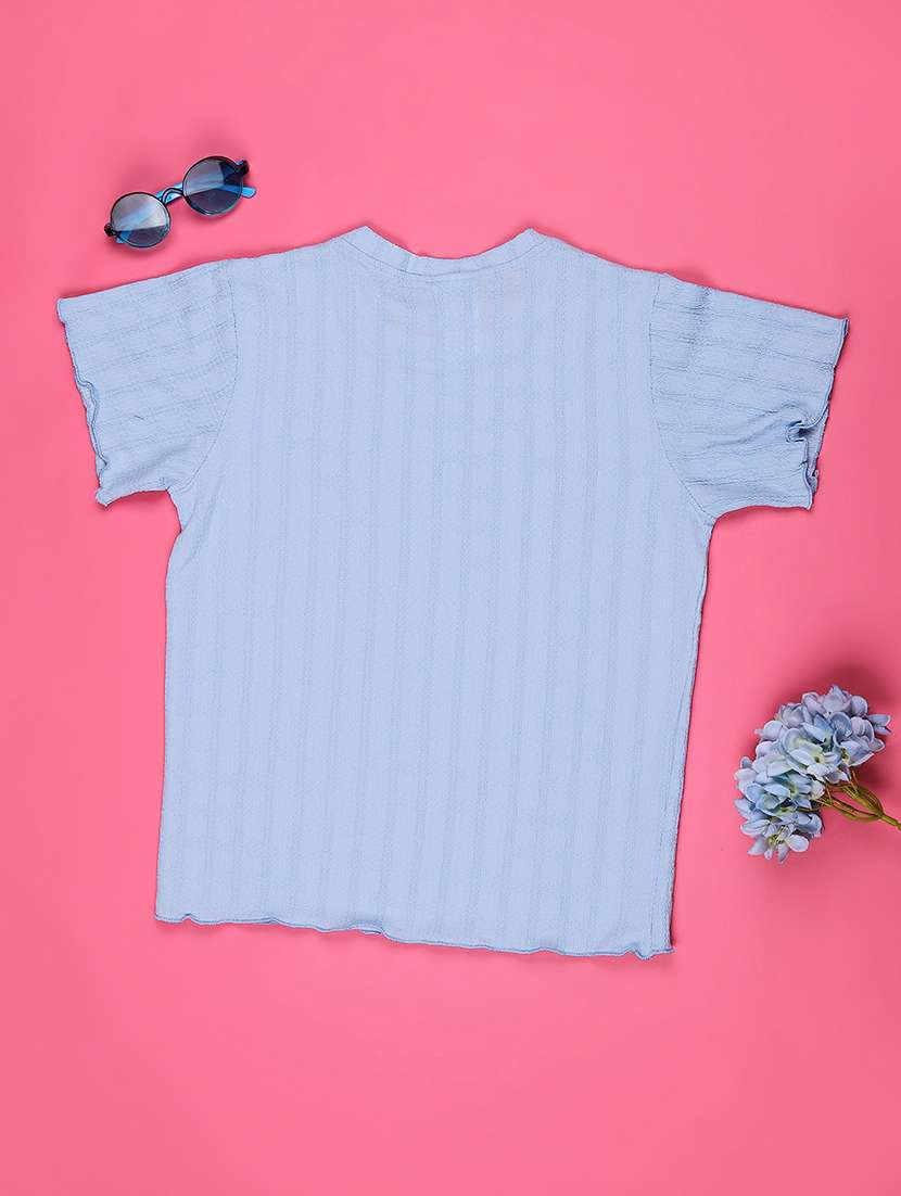 light blue cotton  top - 22274589 -  Standard Image - 1