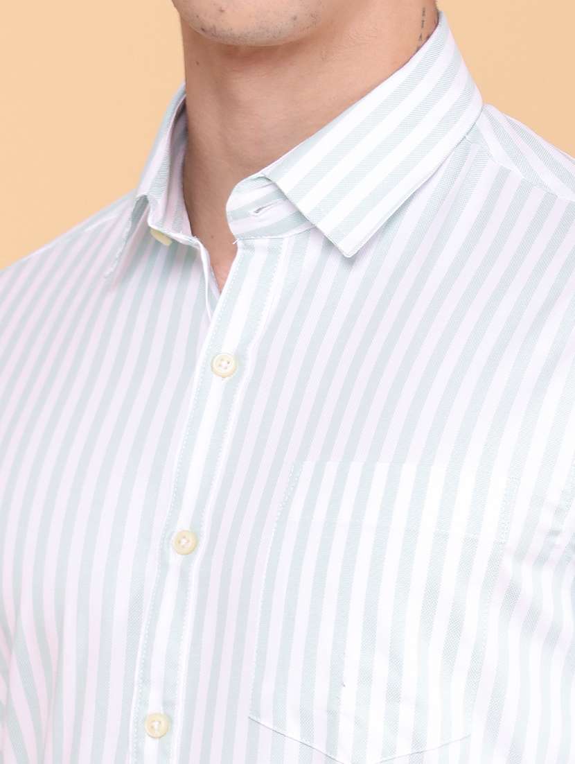 men printed long sleeves formal shirt - 22274975 -  Standard Image - 1