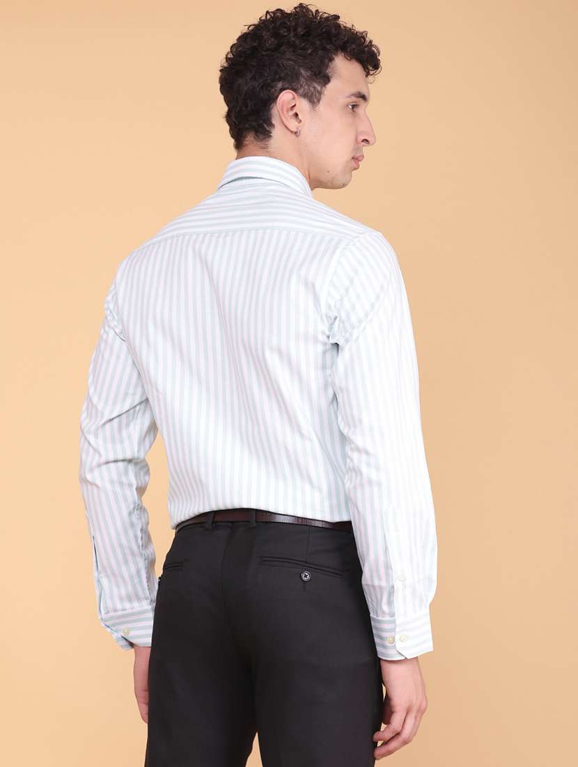 men printed long sleeves formal shirt - 22274975 -  Standard Image - 4