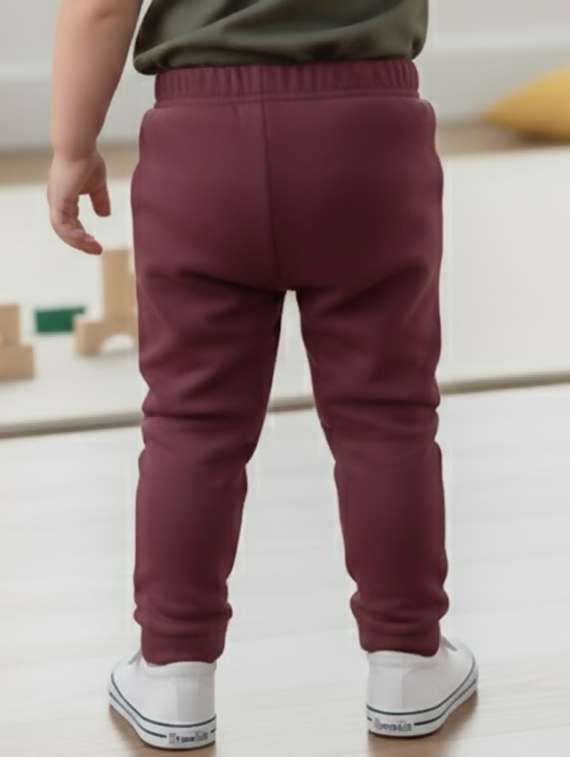 boys solid mid rise jogger - 22275183 -  Standard Image - 1
