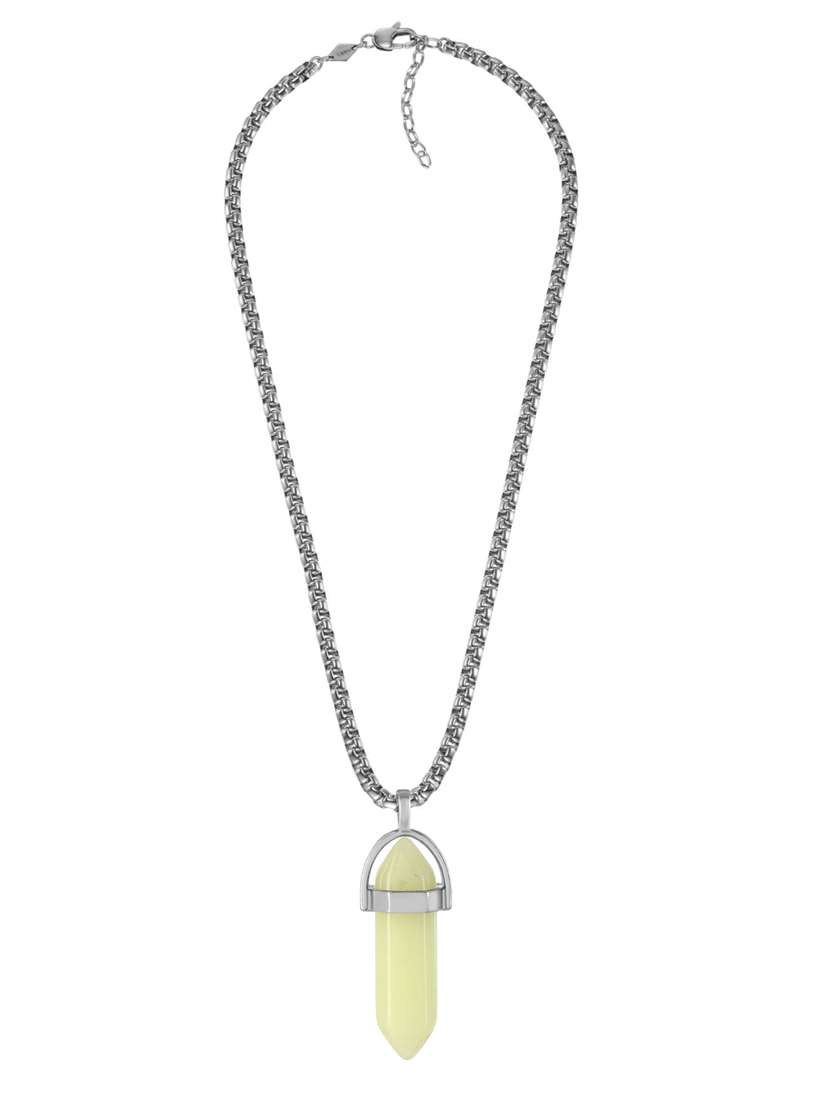 natural yellow opal candle pendant  - 22275214 -  Standard Image - 1