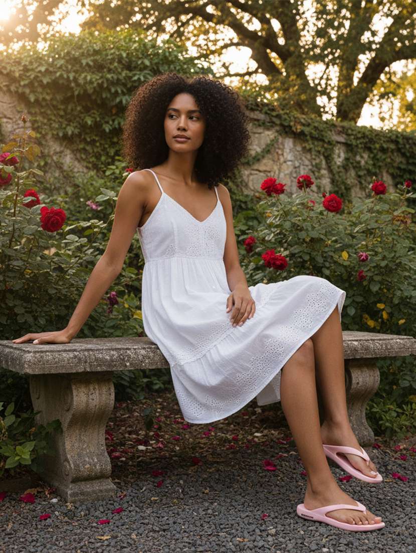 women solid slip on flip flop - 22275494 -  Standard Image - 1