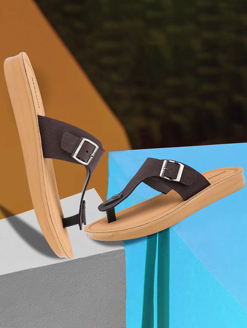 women solid open toe sandal