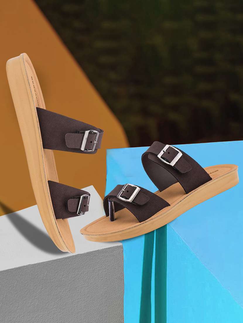 women solid open toe sandal