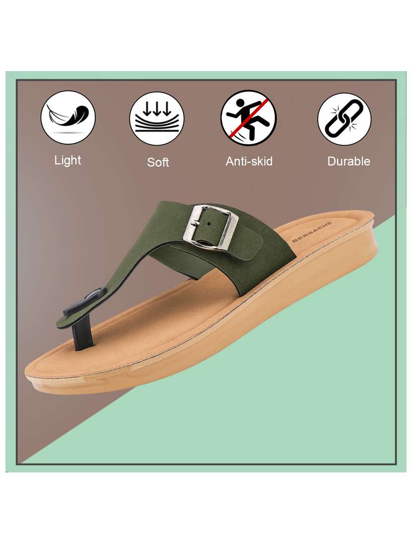 women solid slip on flip flop - 22275512 -  Standard Image - 4