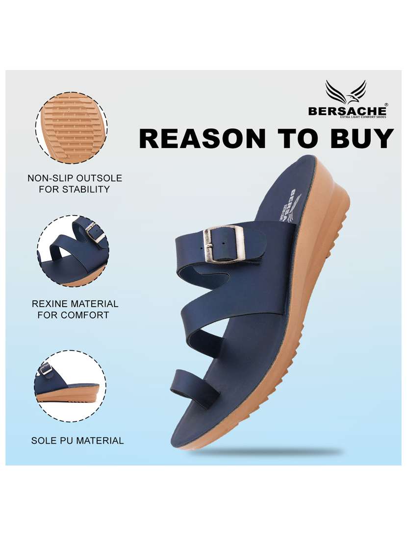 women solid slip on flip flop - 22275518 -  Standard Image - 4