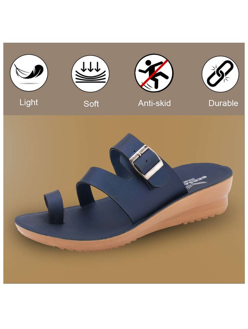 women solid slip on flip flop - 22275547 -  Standard Image - 4