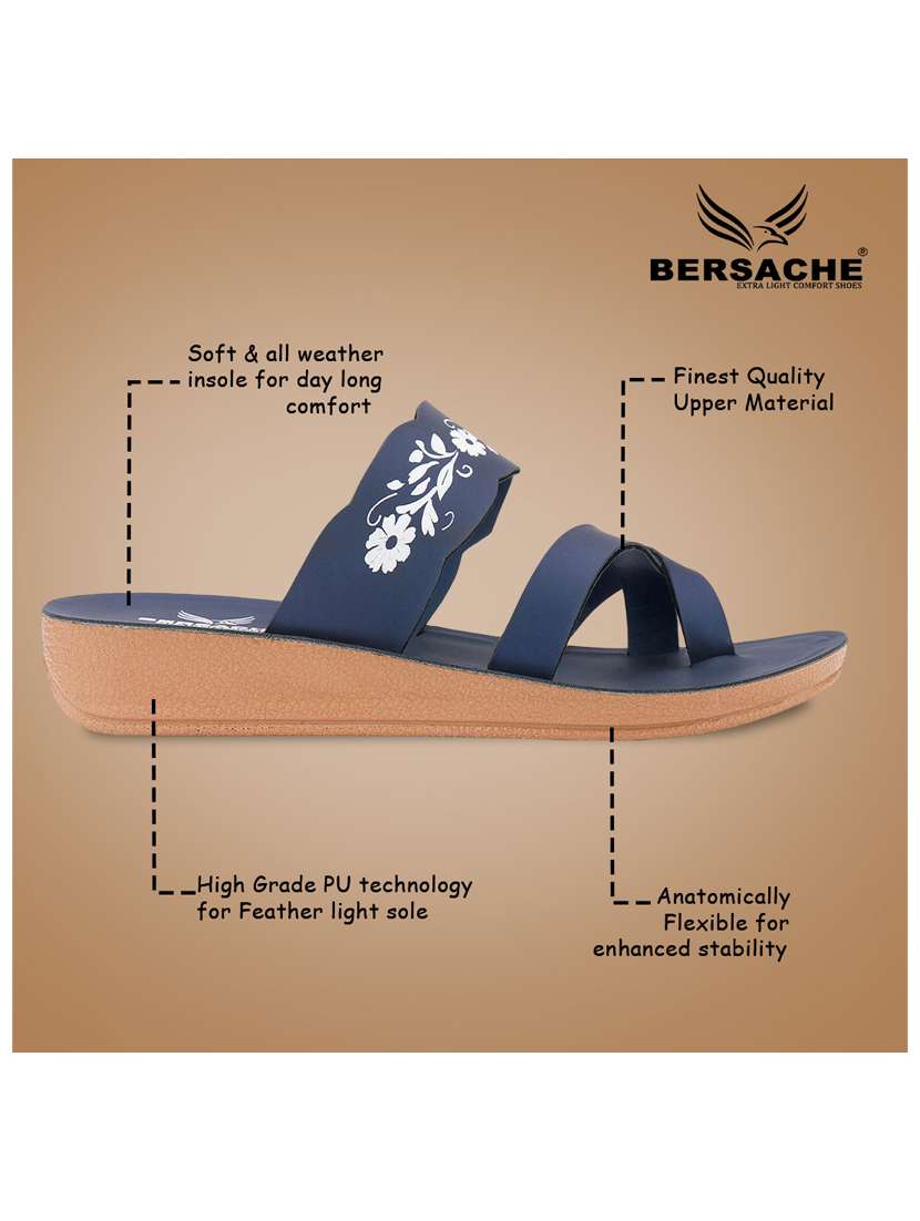 women printed slip on flip flop - 22275562 -  Standard Image - 4