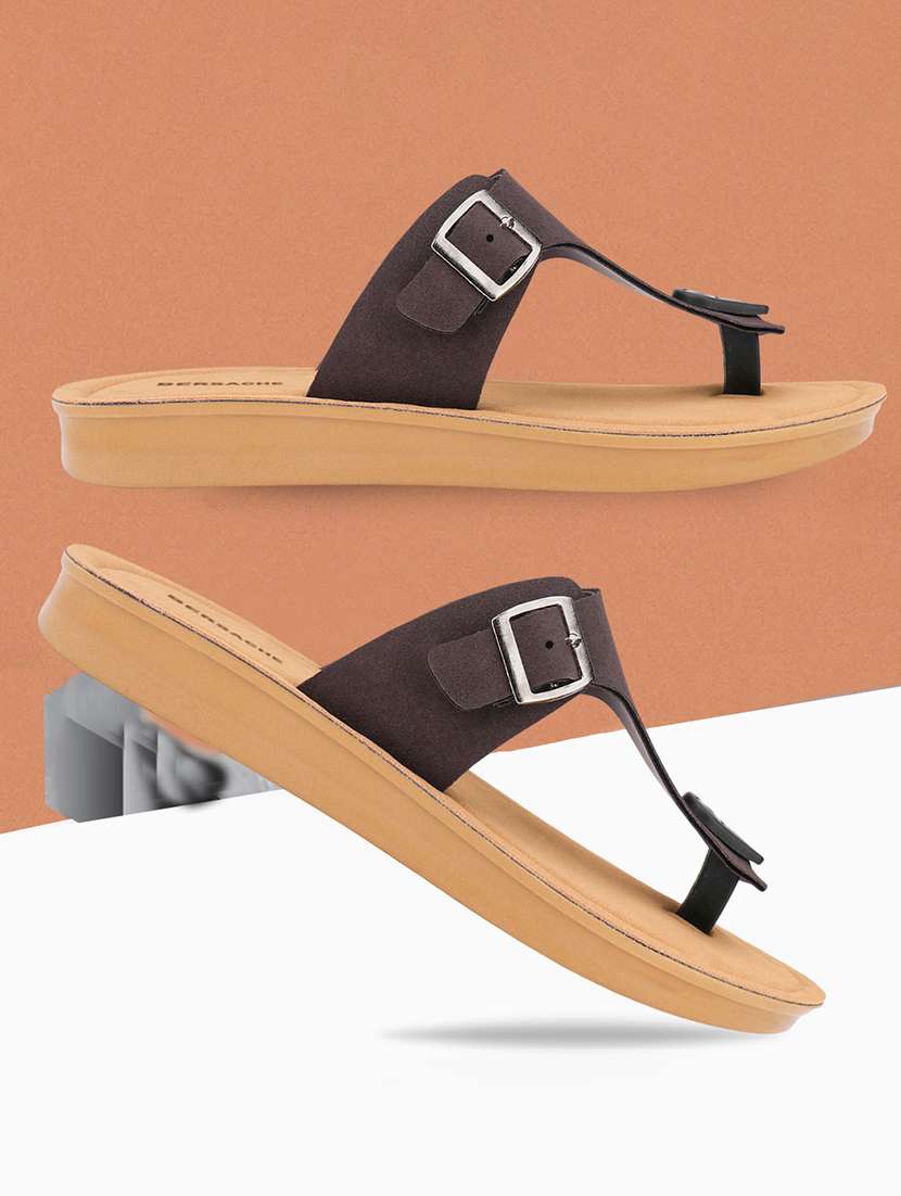 women solid slip on flip flop