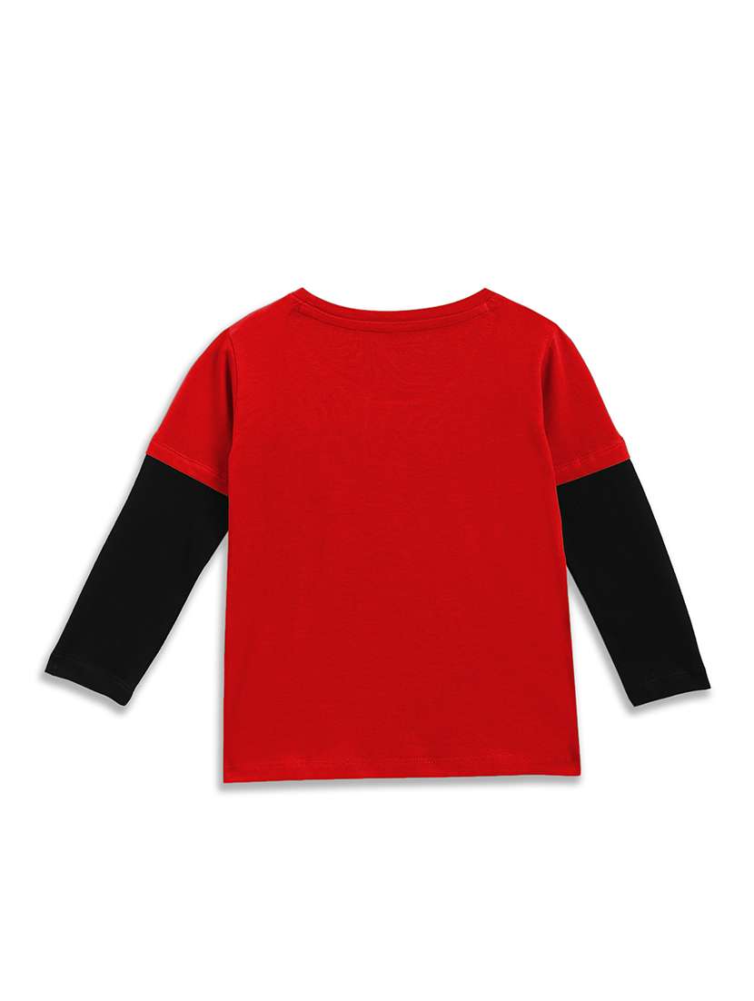 girls printed long sleeve tee - 22275681 -  Standard Image - 1