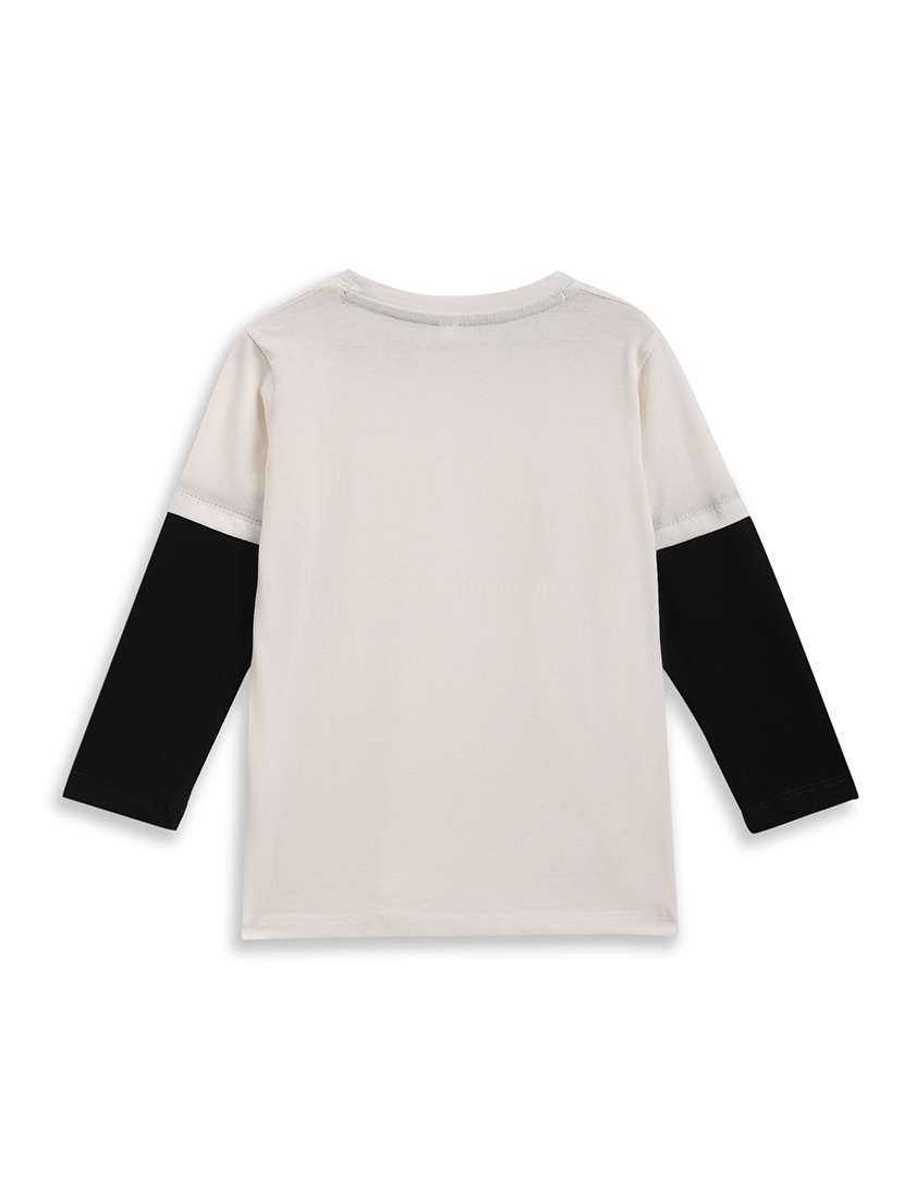girls color blocked long sleeve tee - 22275731 -  Standard Image - 1