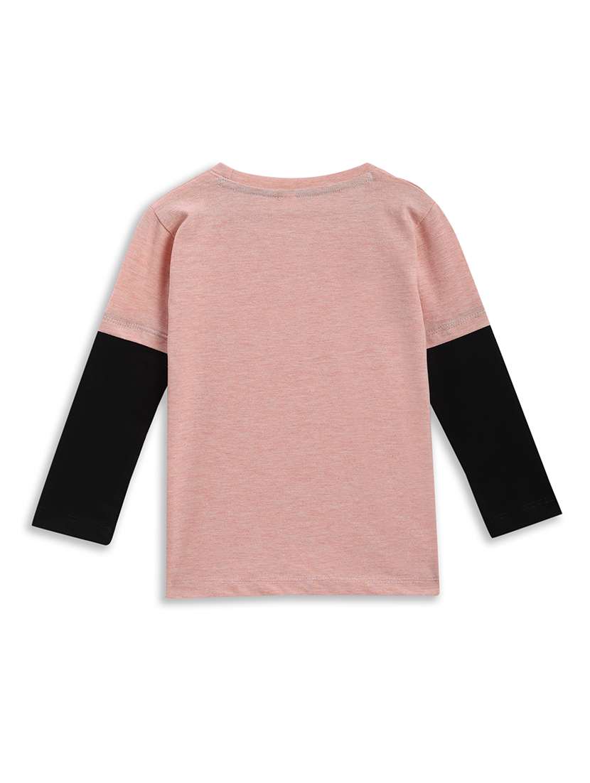 girls printed long sleeve tee - 22275733 -  Standard Image - 1