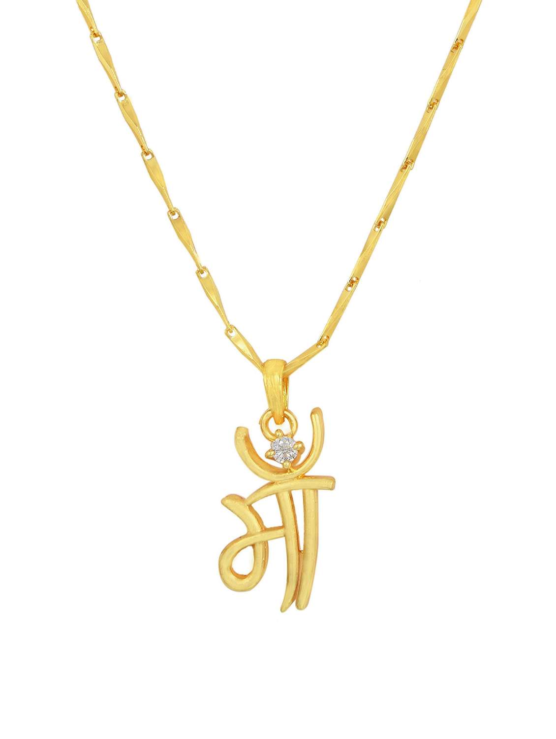 women gold plated pendant - 22275924 -  Standard Image - 1