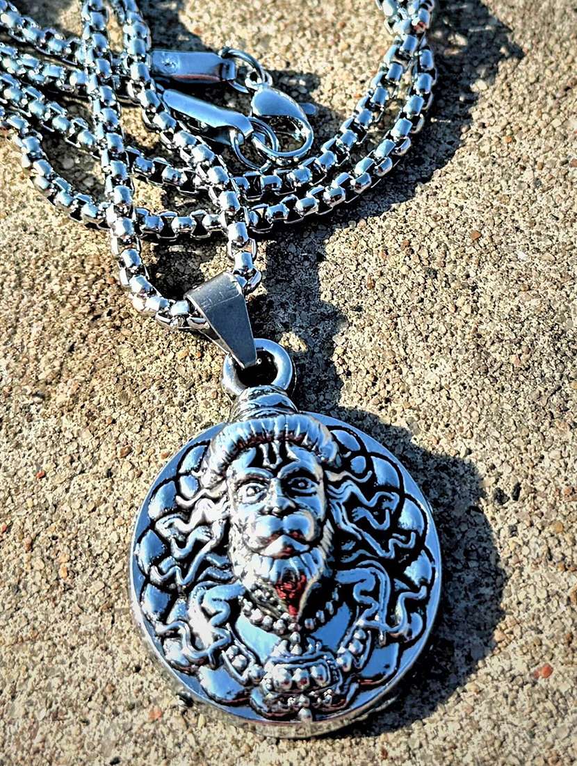 women silver plated pendant - 22275958 -  Standard Image - 1